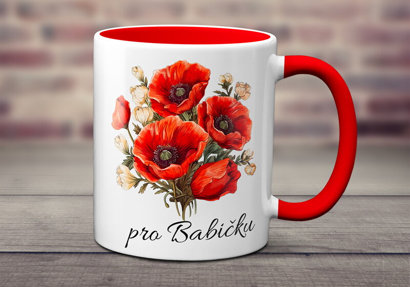 Hrnek Vlčí mák Hrnek Vlčí mák
