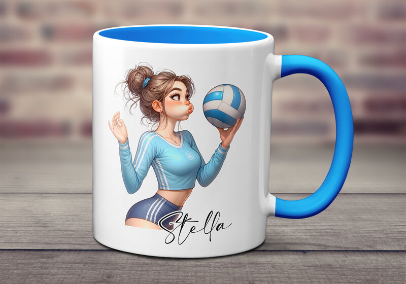 Keramický hrnek Volejbal