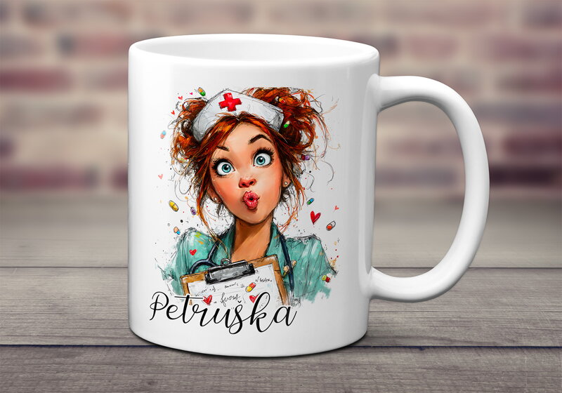 Keramický hrnek Zdravotní sestra 2