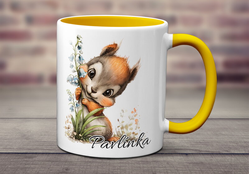 Hrnek Zvířátka vítají jaro