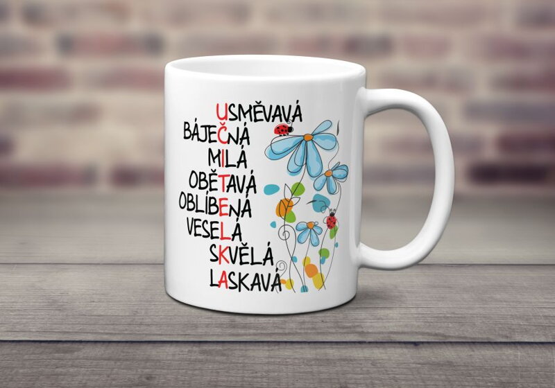 Keramický hrnek Učitelka Keramický hrnek Učitelka