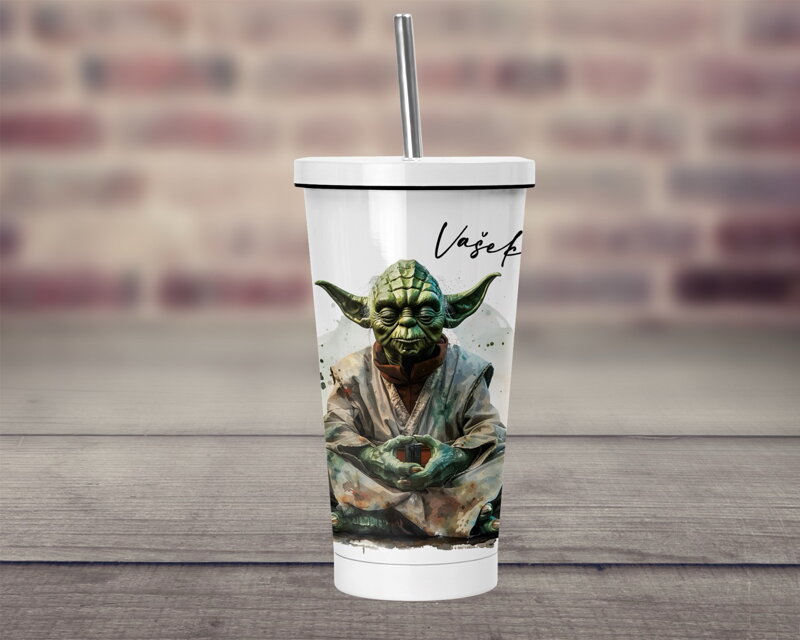 Termopohárek s brčkem Hvězdné války