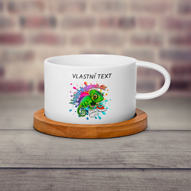 Makronka hrneček VLASTNÍ TEXT Makronka hrneček VLASTNÍ TEXT