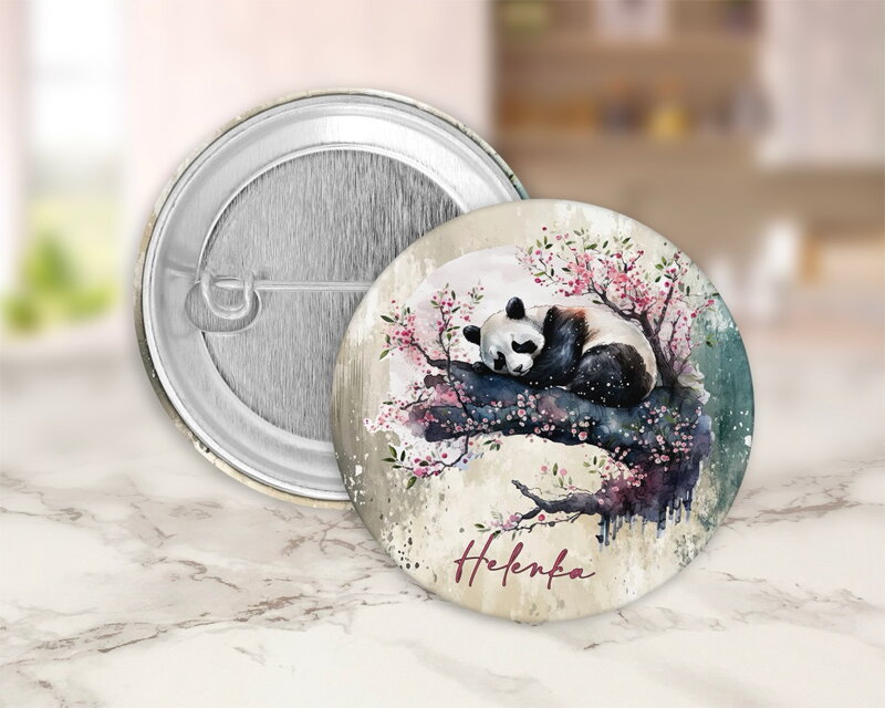 Připínáček/Přívěsek Panda