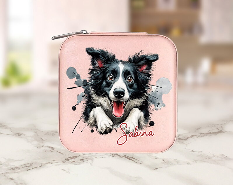 Mini šperkovnice Border Collie Mini šperkovnice Border Collie