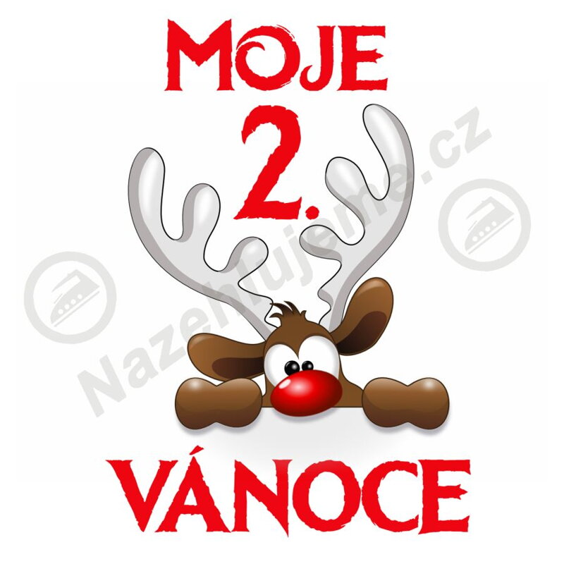 Vánoční nažehlovačka Moje Vánoce Sob Vánoční nažehlovačka Moje Vánoce Sob