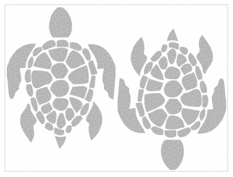Reflexní arch Mořská želva