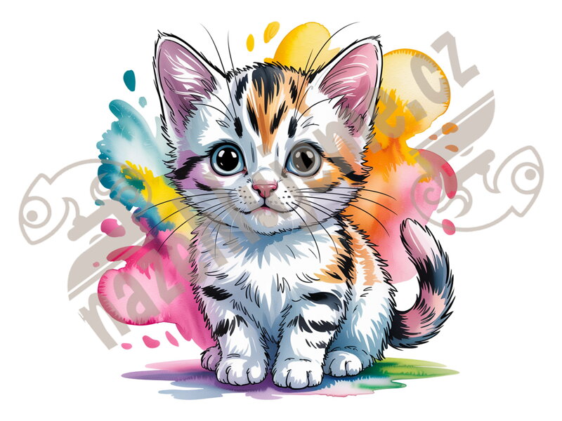 Nažehlovačka Cat COLOR