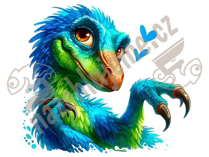 Nažehlovačka Crazy Dino Nažehlovačka Crazy Dino