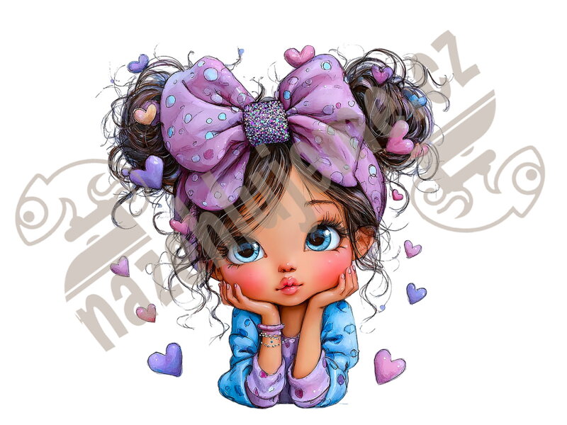 Nažehlovačka Holčička LILA