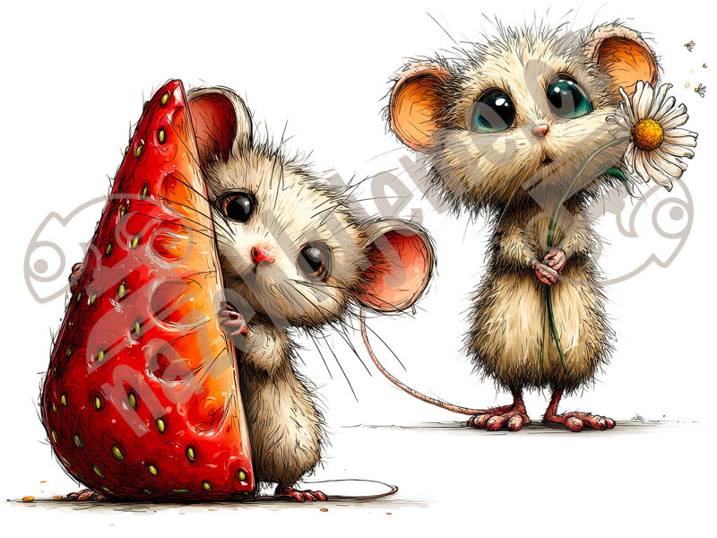 Nažehlovačka Little Mouse