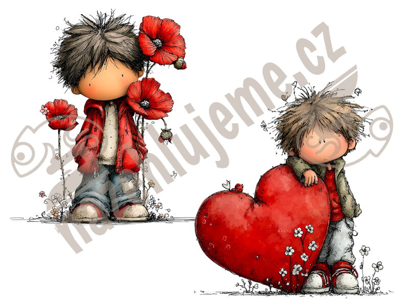 Nažehlovačka Love Boy