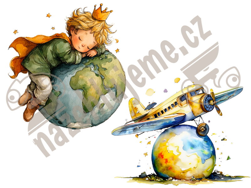 Nažehlovačka Malý princ 2