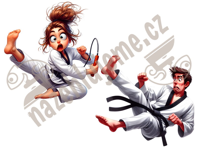 Nažehlovačka Taekwondo