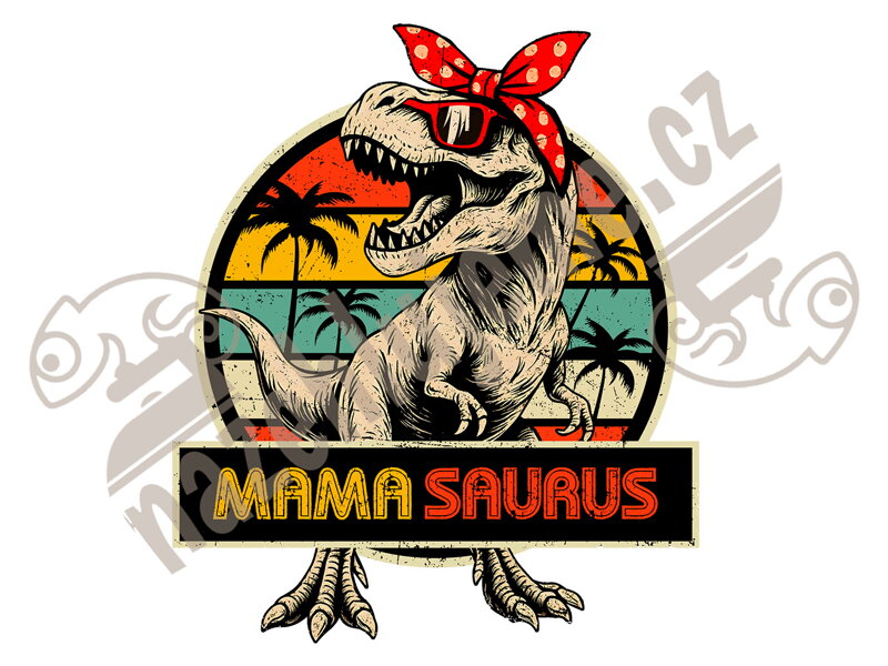 Nažehlovačka Mamasaurus 1 Nažehlovačka Mamasaurus 1