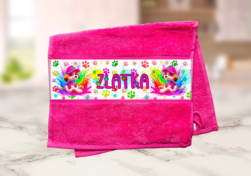 Ručník Duhový pejsci