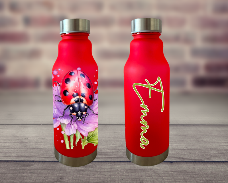 Plastová lahev na vodu Berušky