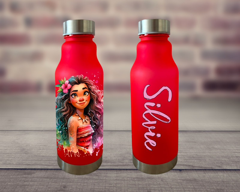 Plastová lahev na vodu Dívka moře