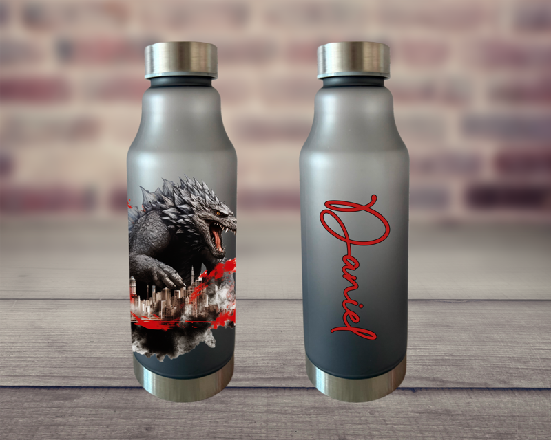 Plastová lahev na vodu Godzila