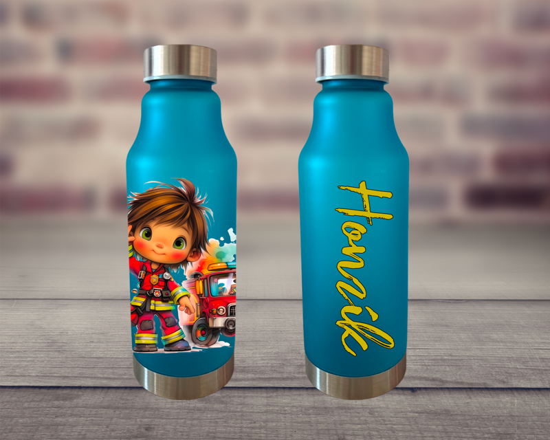 Plastová lahev na vodu Hasič kluk