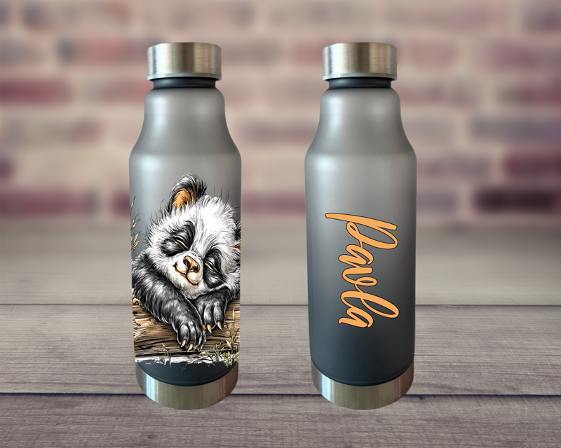 Plastová lahev na vodu Kreslená Panda