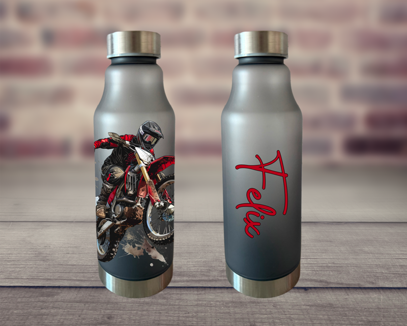 Plastová lahev na vodu Motocros
