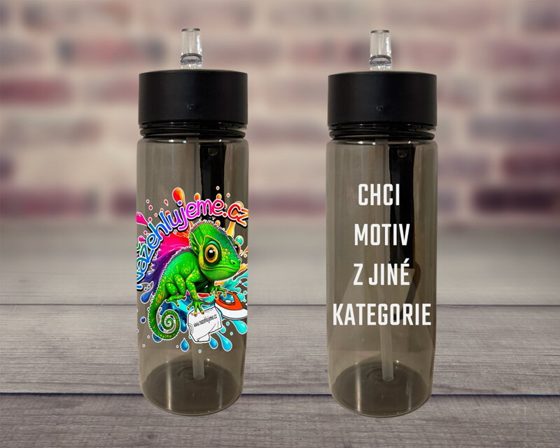 Plastová lahev s pítkem MOTIV Z JINÉ KATEGORIE