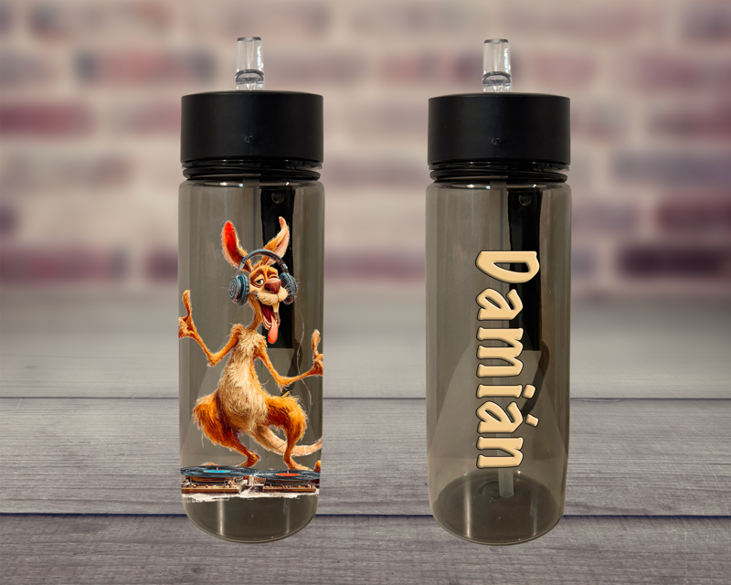 Plastová lahev s pítkem Klokan