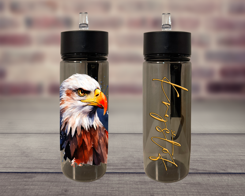 Plastová lahev s pítkem Orel