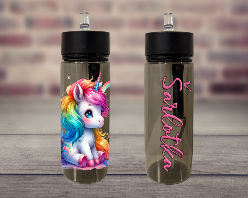 Plastová lahev s pítkem Unicorn Plastová lahev s pítkem Unicorn