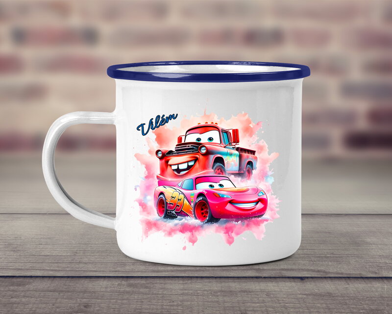 Plecháček Cars Duhová auta Plecháček Cars Duhová auta