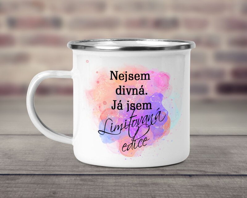 Plecháček Nejsem divná. Já jsem limitovaná edice Plecháček Nejsem divná. Já jsem limitovaná edice