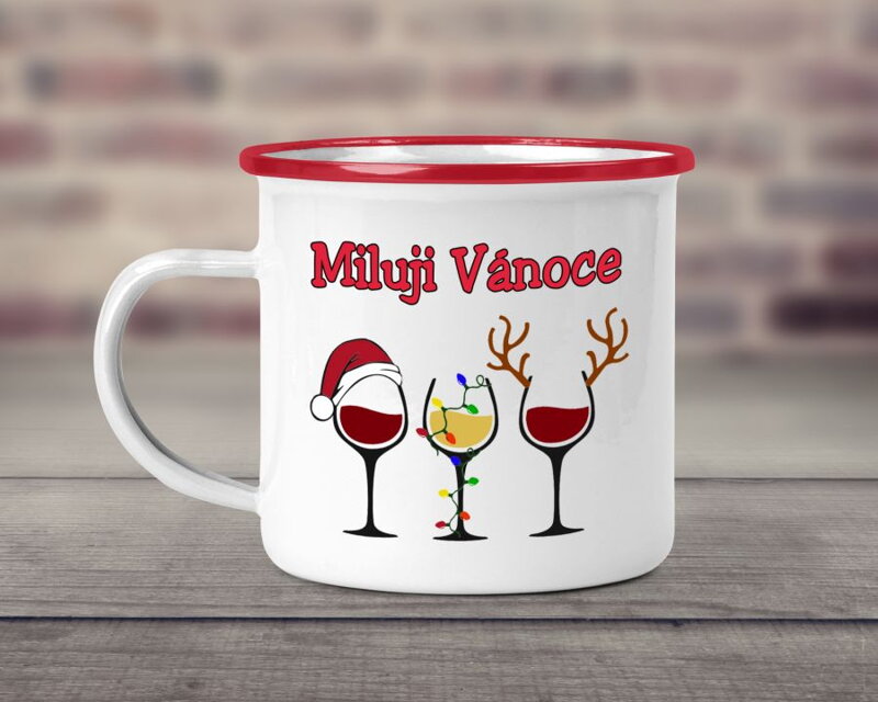 Plecháček Miluji vánoce víno Plecháček Miluji vánoce víno