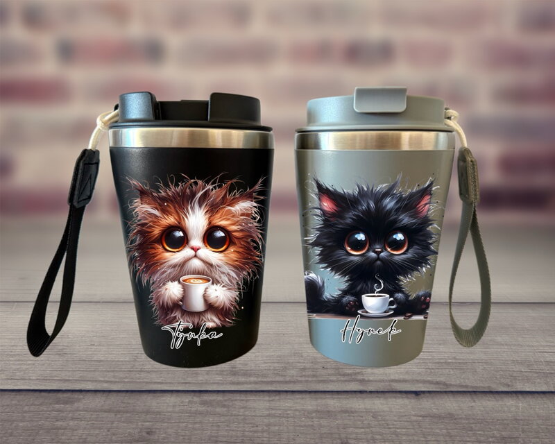 Pohárek na kávu Cat coffee