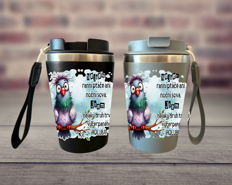 Pohárek na kávu Vyčerpaný holub ON Pohárek na kávu Vyčerpaný holub ON