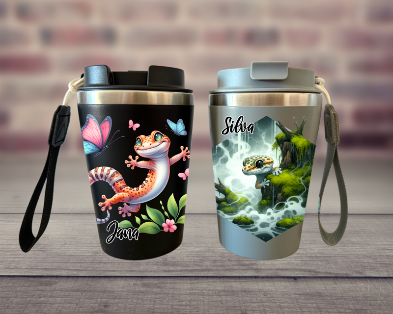 Pohárek na kávu Ještěrky Pohárek na kávu Ještěrky