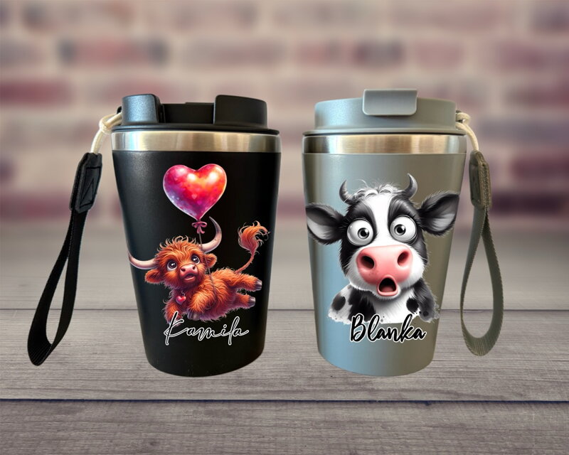 Pohárek na kávu Kravičky