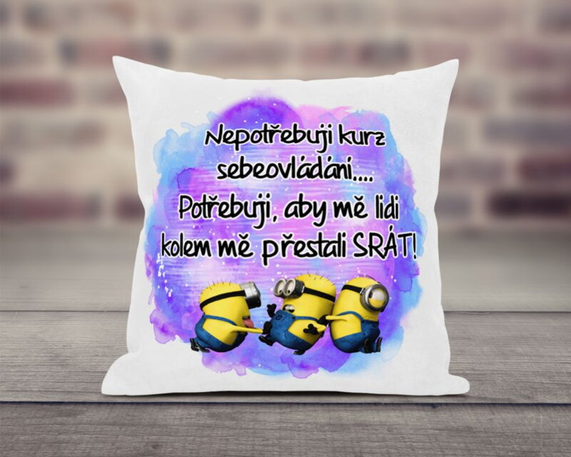 Polštář Kurz sebeovládání Polštář Kurz sebeovládání