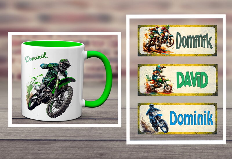 Sada 3 Motocros