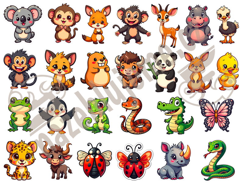 Samolepky arch Animals 2