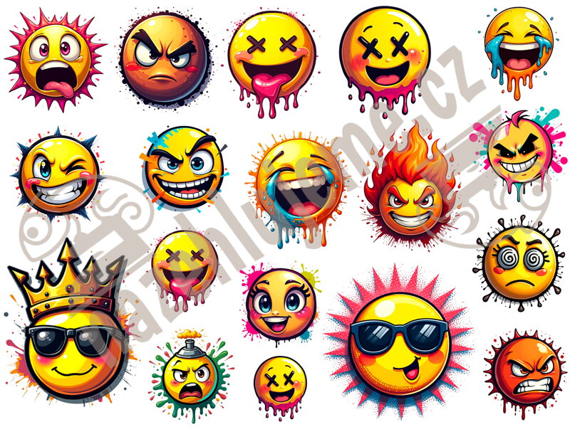 Samolepky arch Emoji 3