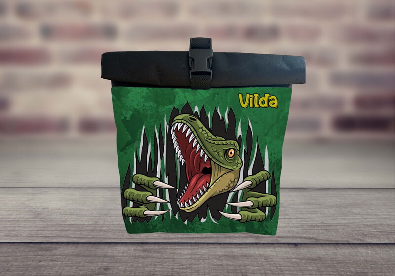 Taška na kolo Dinosauři
