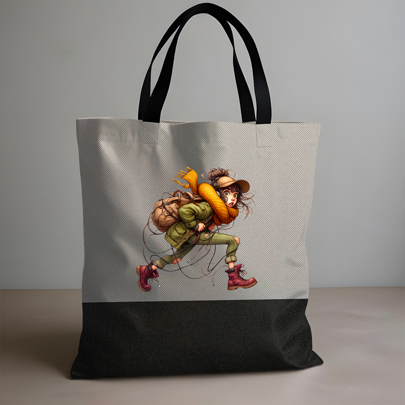 Skládací taška Cestování žena