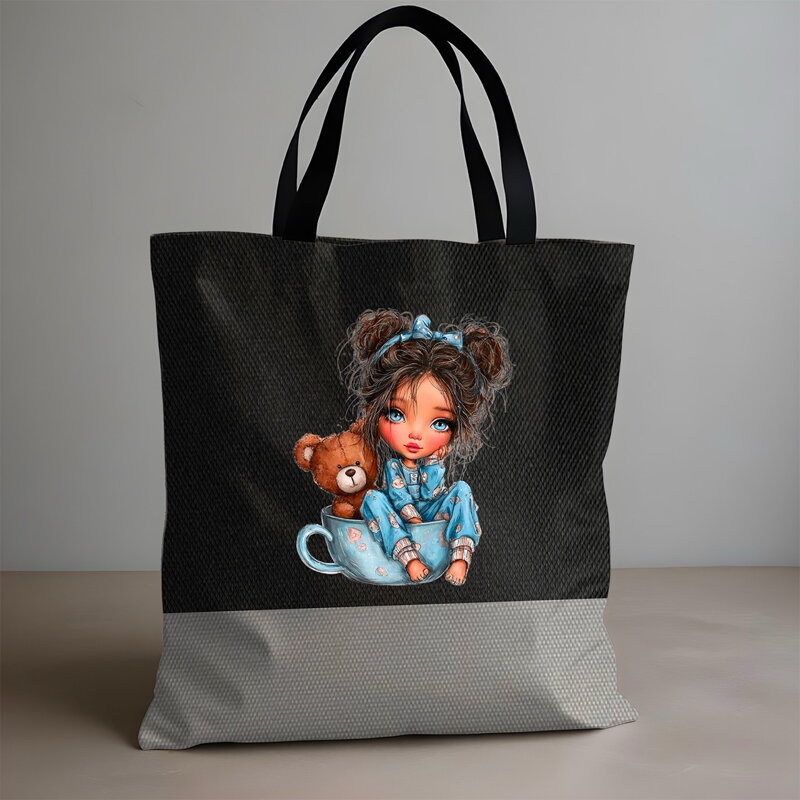 Skládací taška Girl Blue