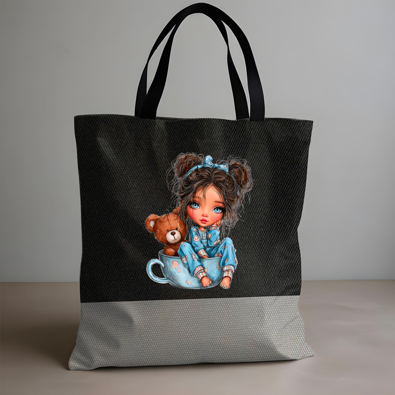 Skládací taška Girl Blue