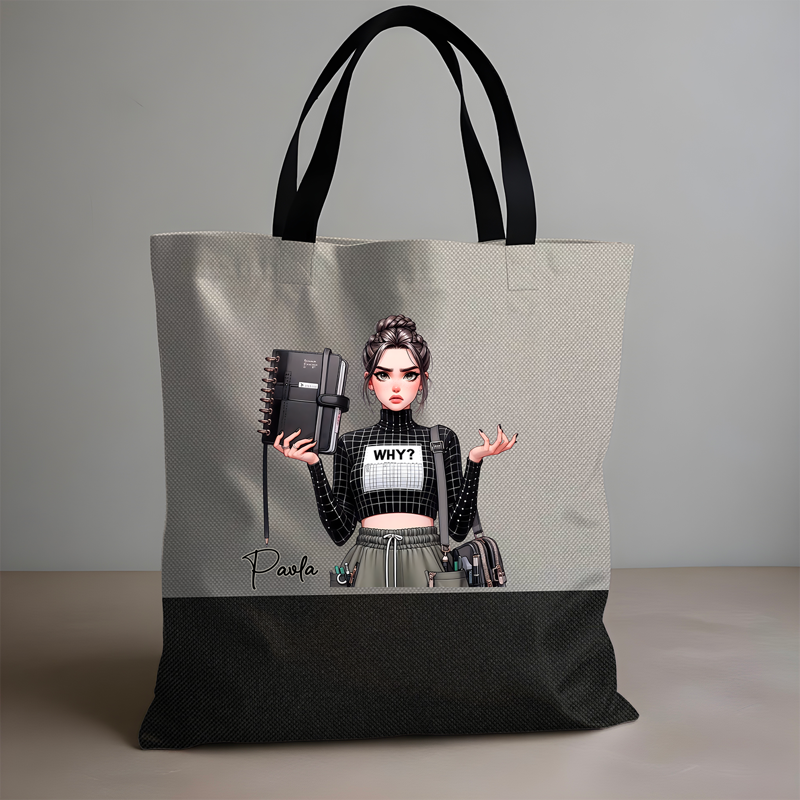 Skládací taška Kancelář žena 2