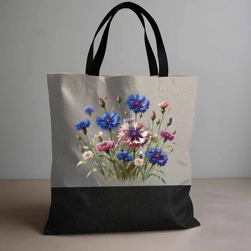 Skládací taška Kytky