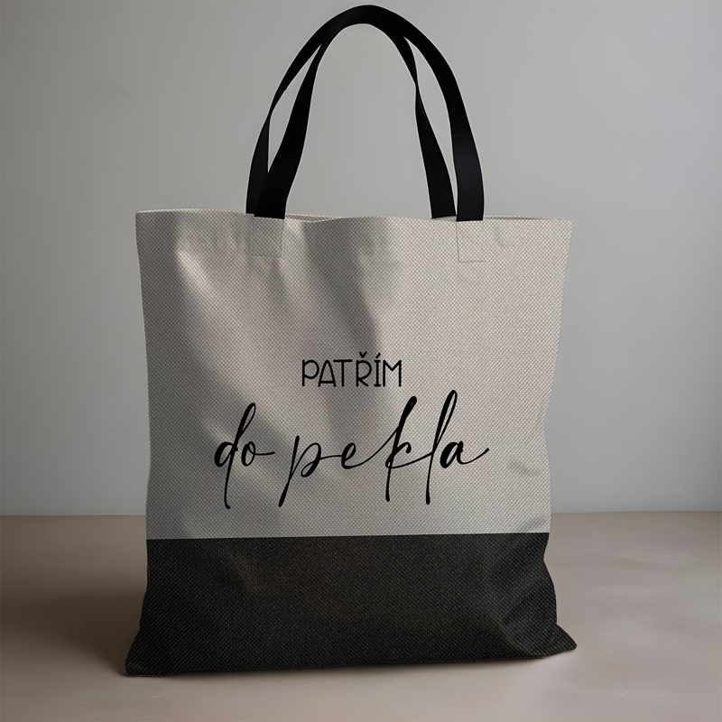 Skládací taška Patřím do pekla