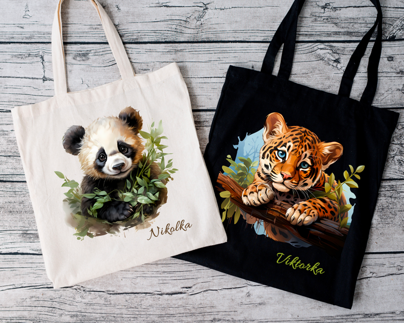 Bavlněná taška Jungle Bavlněná taška Jungle