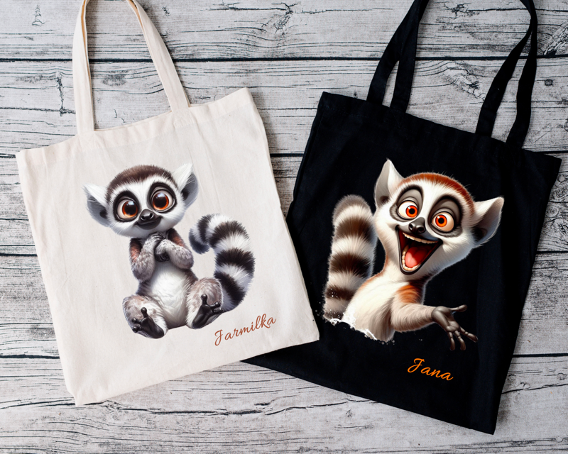 Bavlněná taška Lemur Bavlněná taška Lemur